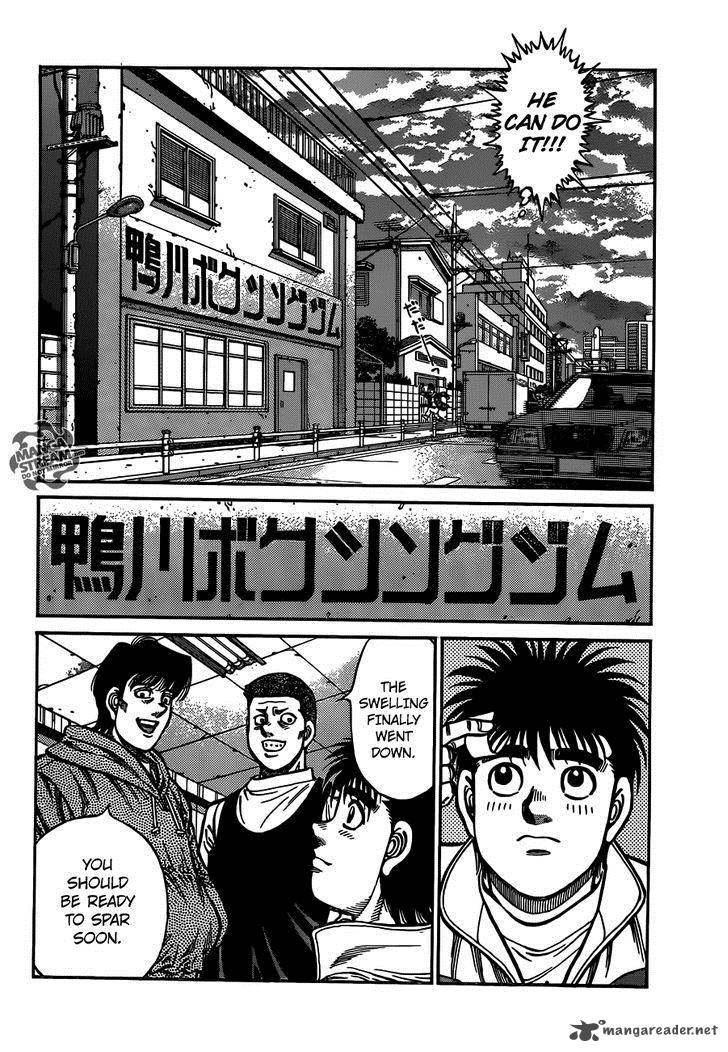 Hajime no Ippo - Chapter 1013 Page 5