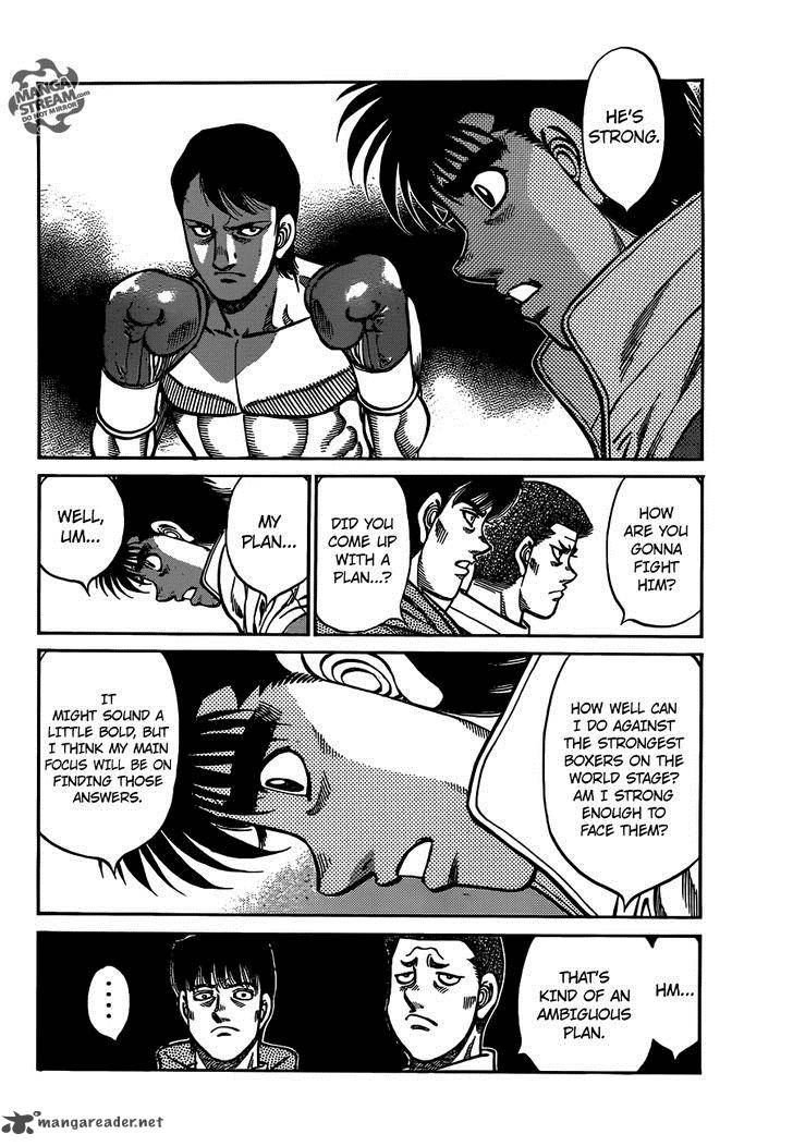 Hajime no Ippo - Chapter 1013 Page 7