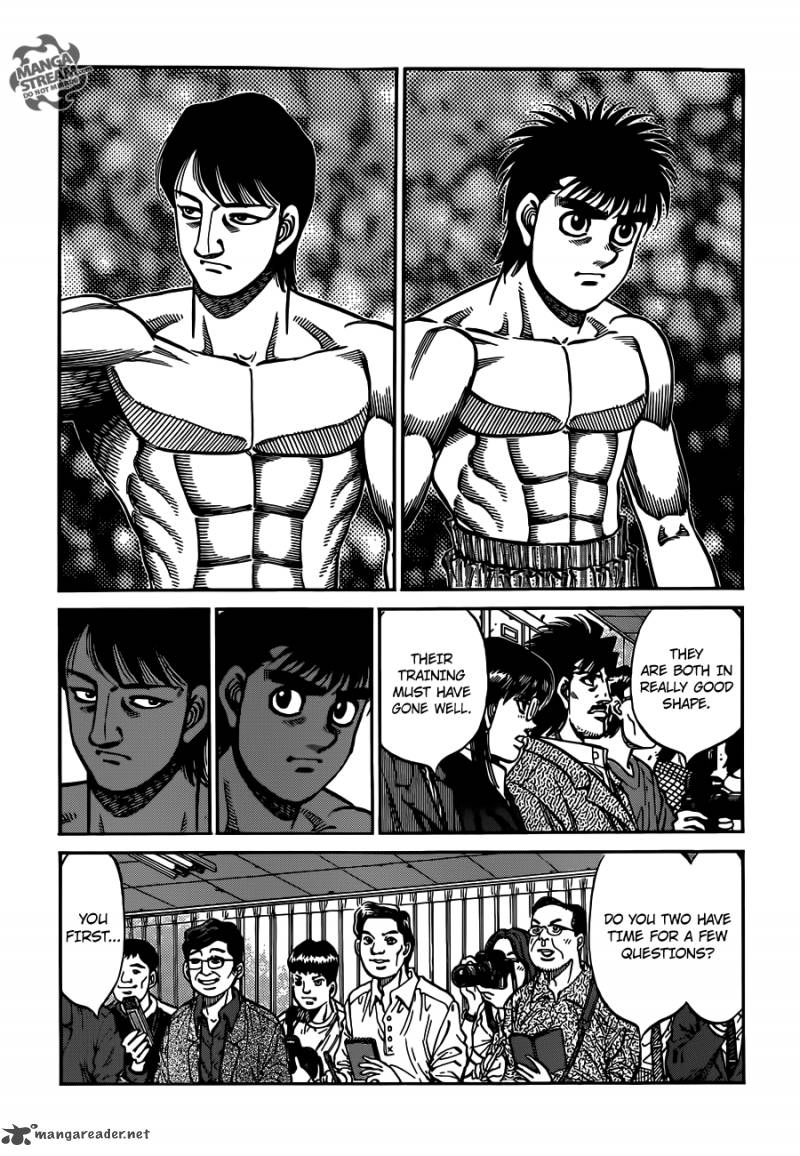 Hajime no Ippo - Chapter 1020 Page 3