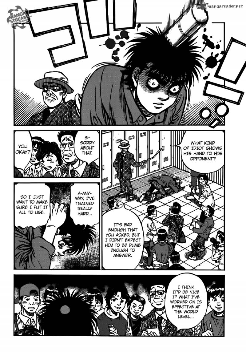 Hajime no Ippo - Chapter 1020 Page 6