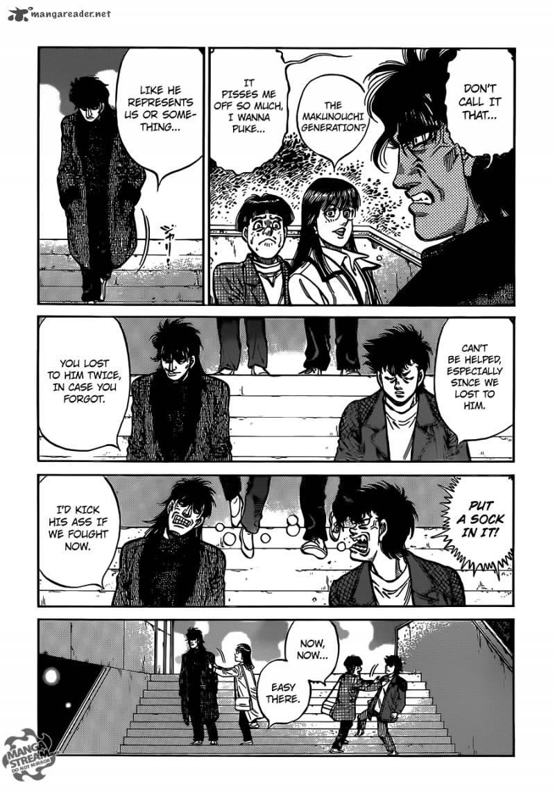 Hajime no Ippo - Chapter 1021 Page 13