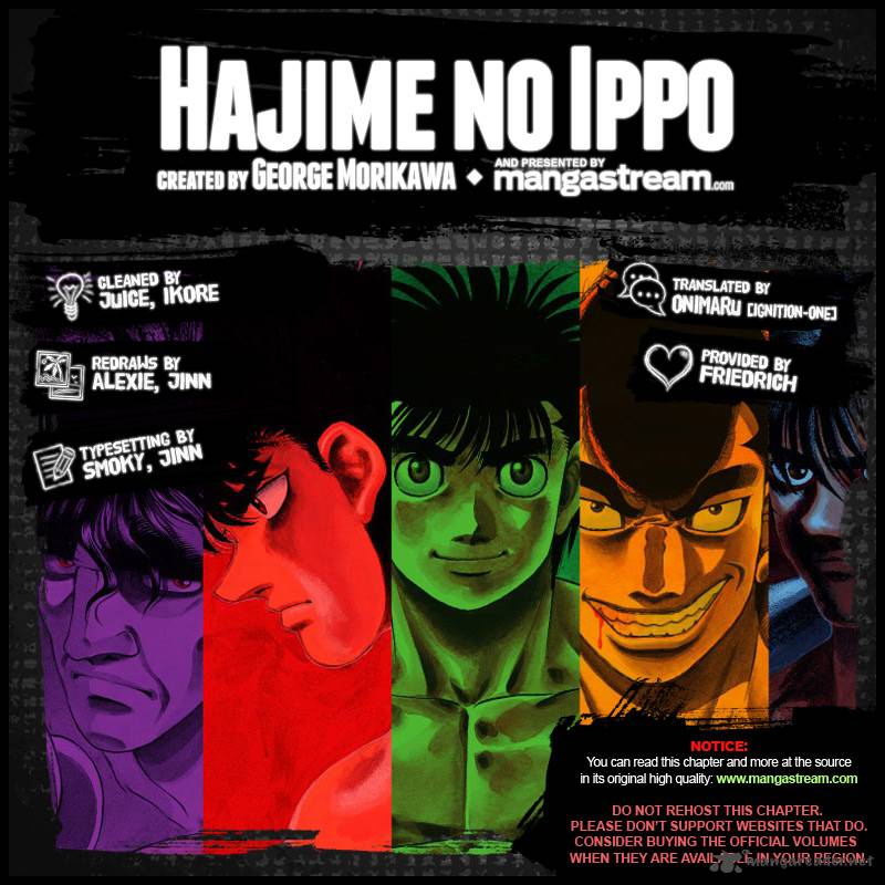 Hajime no Ippo - Chapter 1021 Page 2