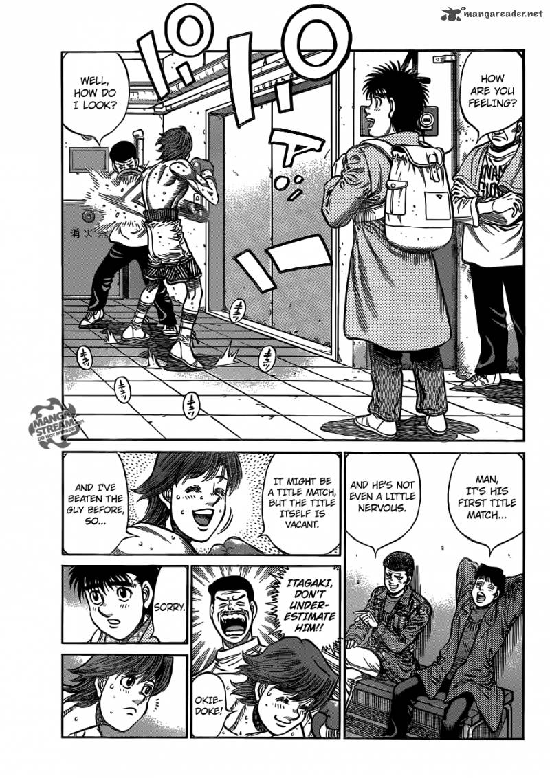 Hajime no Ippo - Chapter 1022 Page 6