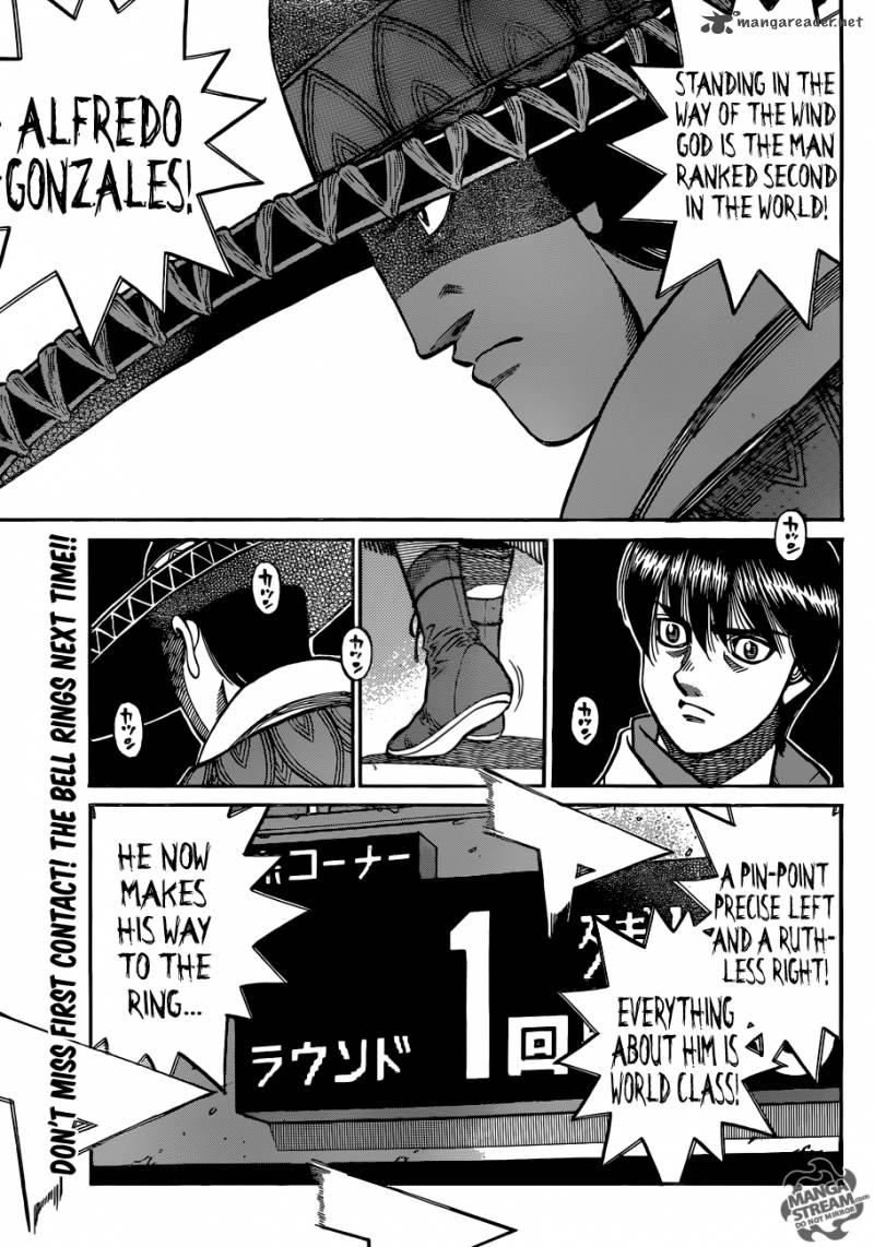 Hajime no Ippo - Chapter 1031 Page 13