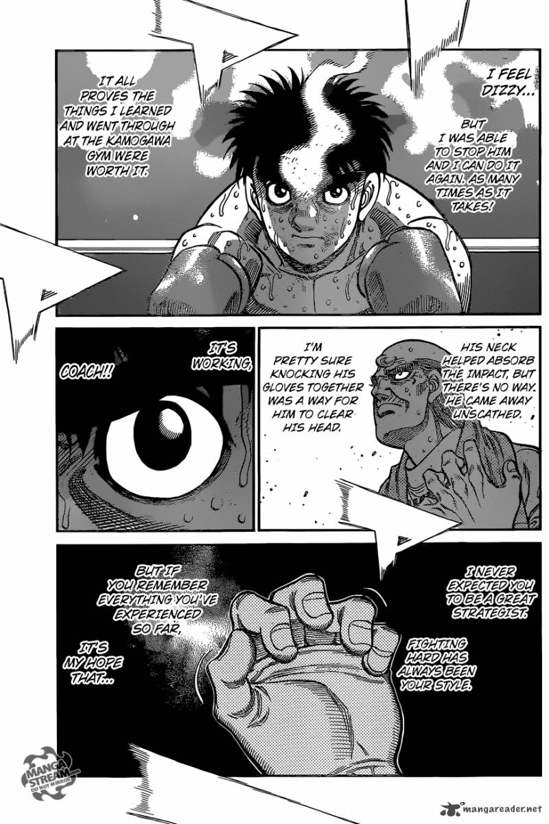 Hajime no Ippo - Chapter 1042 Page 15