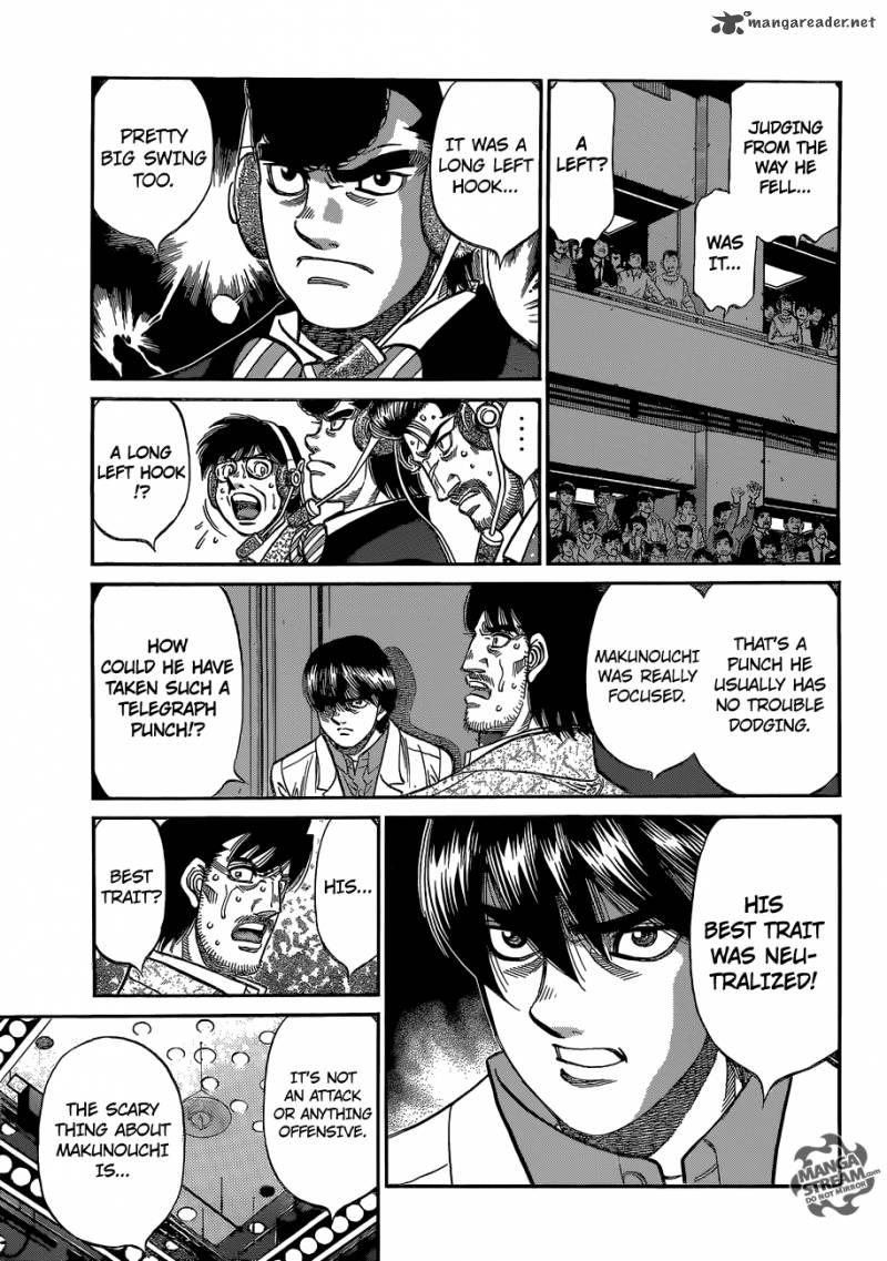 Hajime no Ippo - Chapter 1048 Page 14