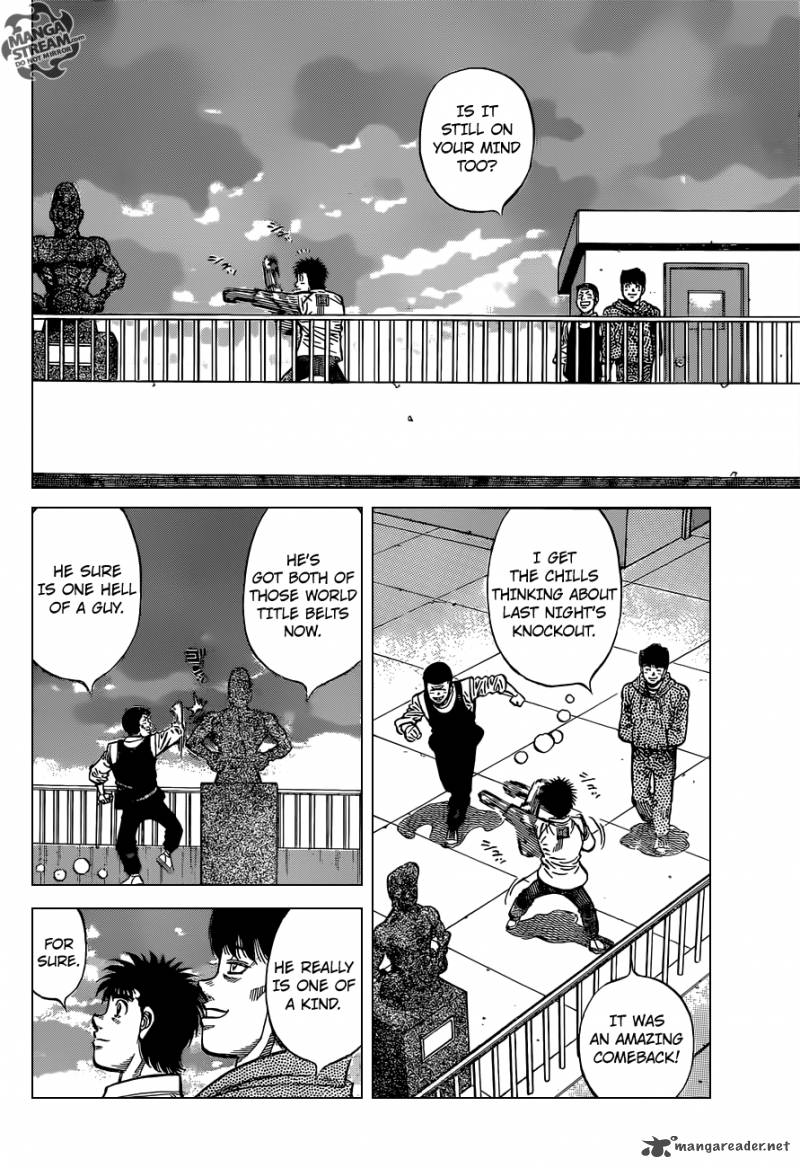 Hajime no Ippo - Chapter 1122 Page 2