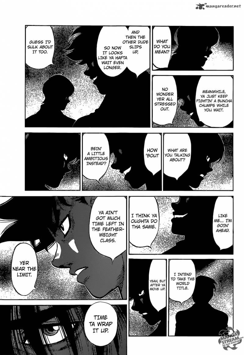 Hajime no Ippo - Chapter 1128 Page 5