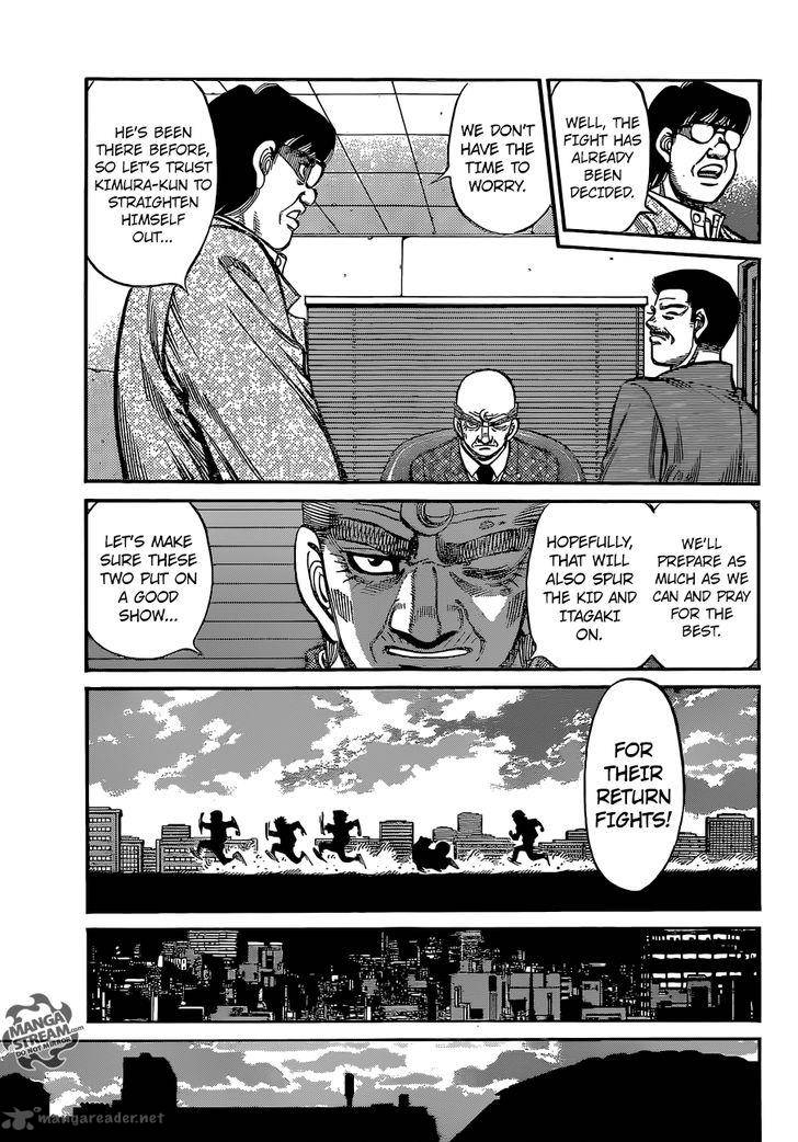 Hajime no Ippo - Chapter 1135 Page 16