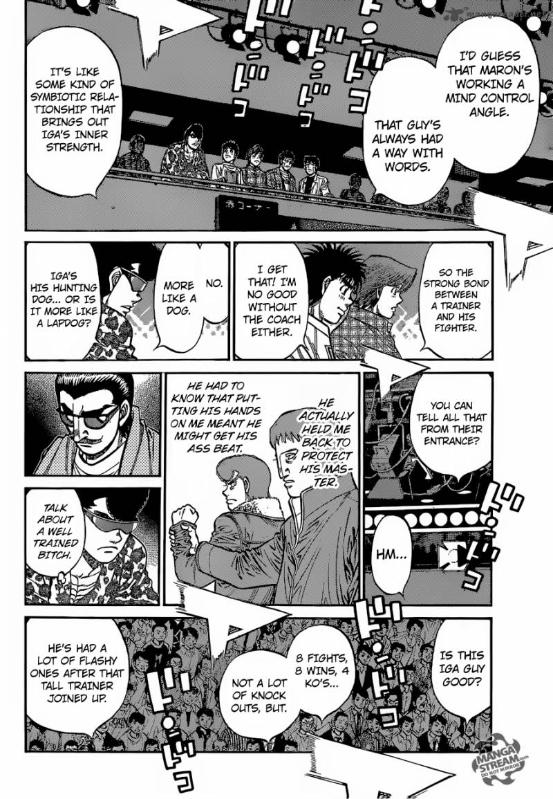 Hajime no Ippo - Chapter 1140 Page 6