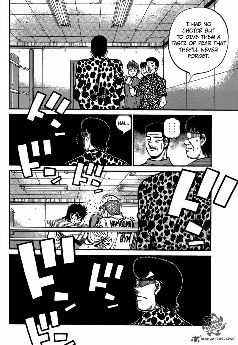 Hajime no Ippo - Chapter 1150 Page 2