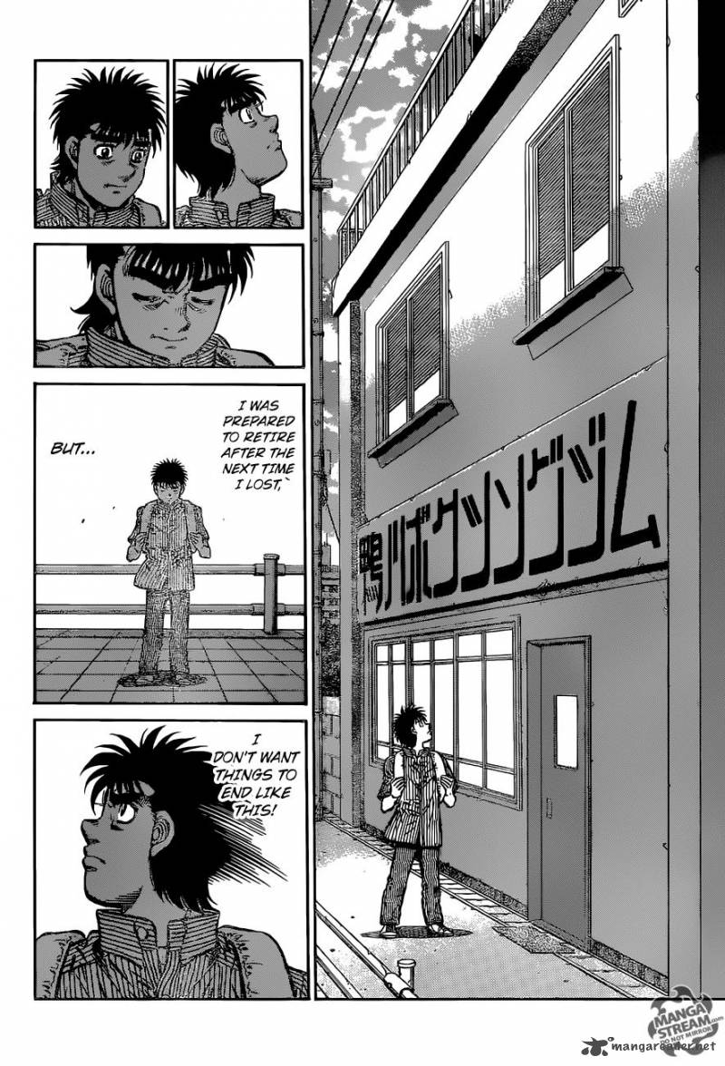 Hajime no Ippo - Chapter 1154 Page 14