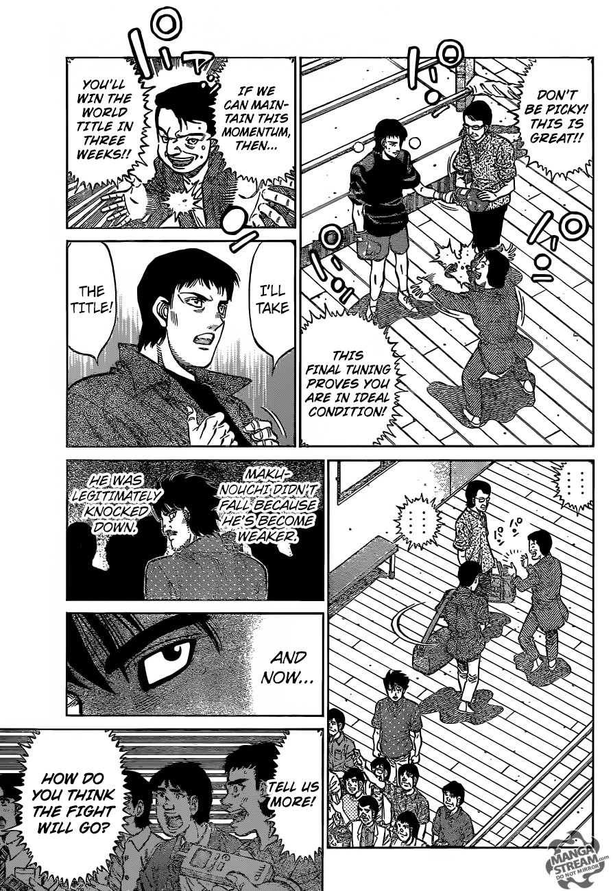 Hajime no Ippo - Chapter 1161 Page 3