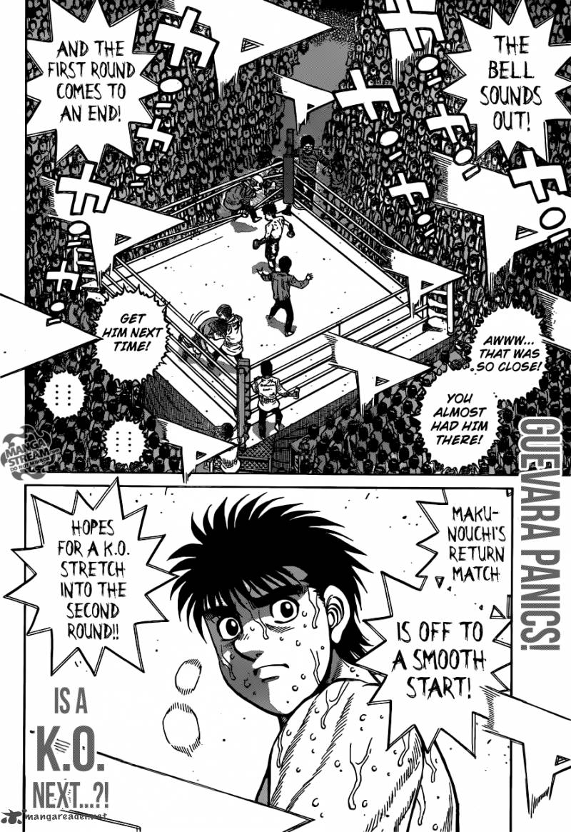 Hajime no Ippo - Chapter 1185 Page 18