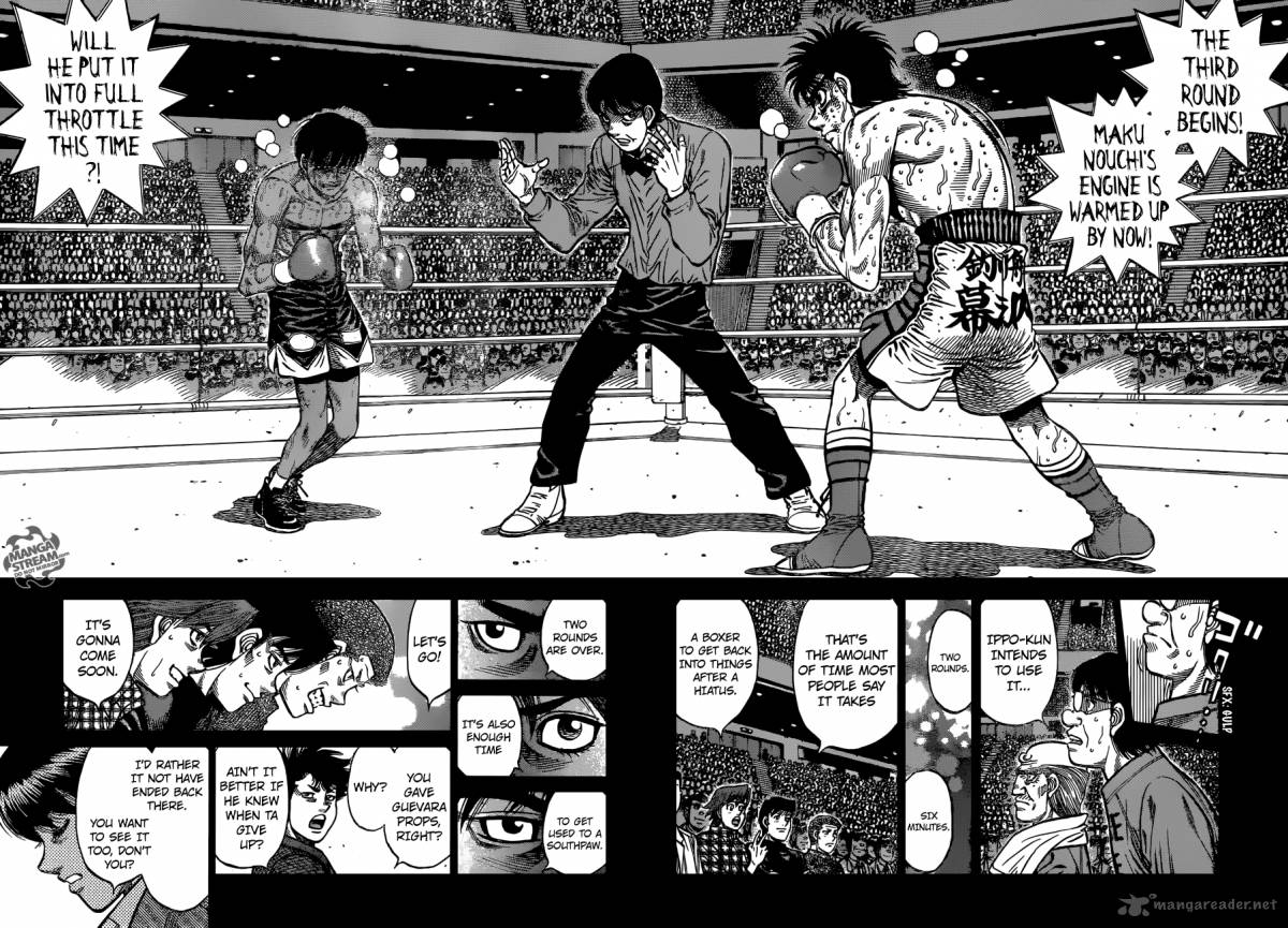 Hajime no Ippo - Chapter 1191 Page 10