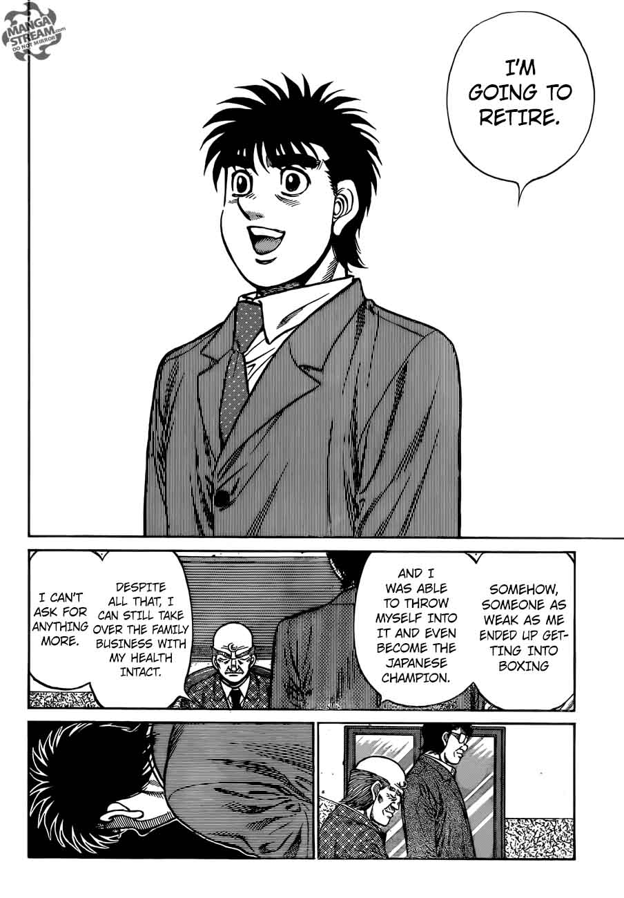 Hajime no Ippo - Chapter 1208 Page 10