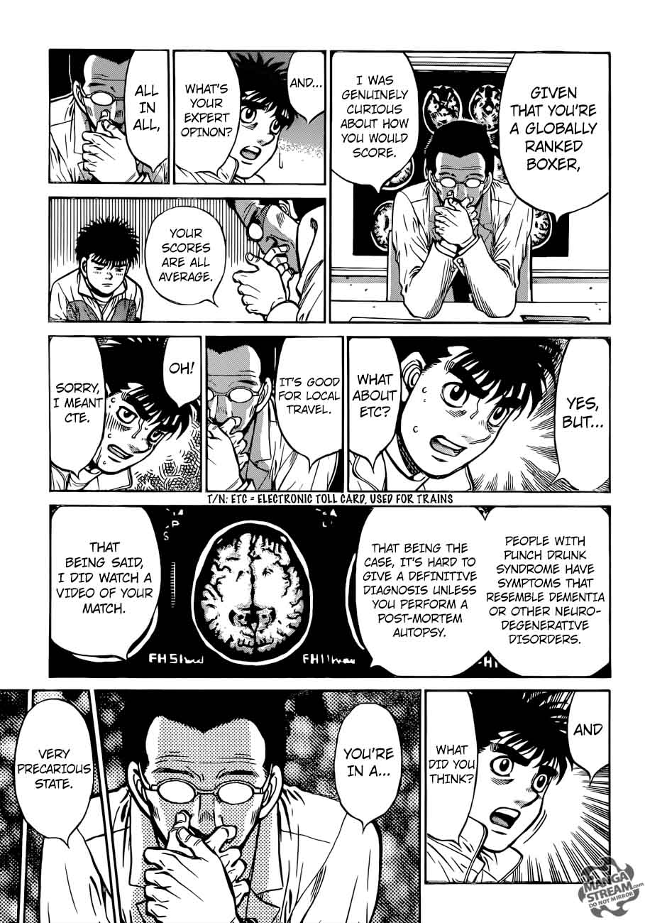 Hajime no Ippo - Chapter 1208 Page 7