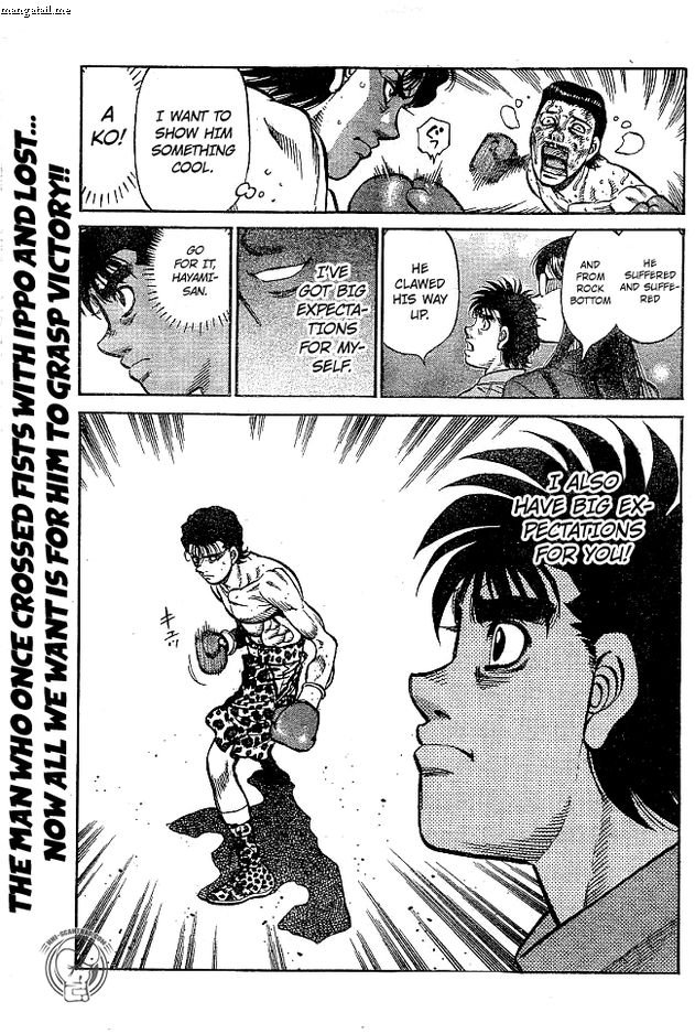 Hajime no Ippo - Chapter 1219 Page 13