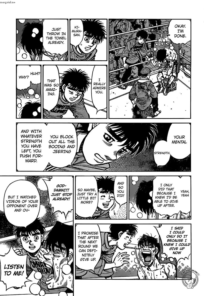 Hajime no Ippo - Chapter 1223 Page 13