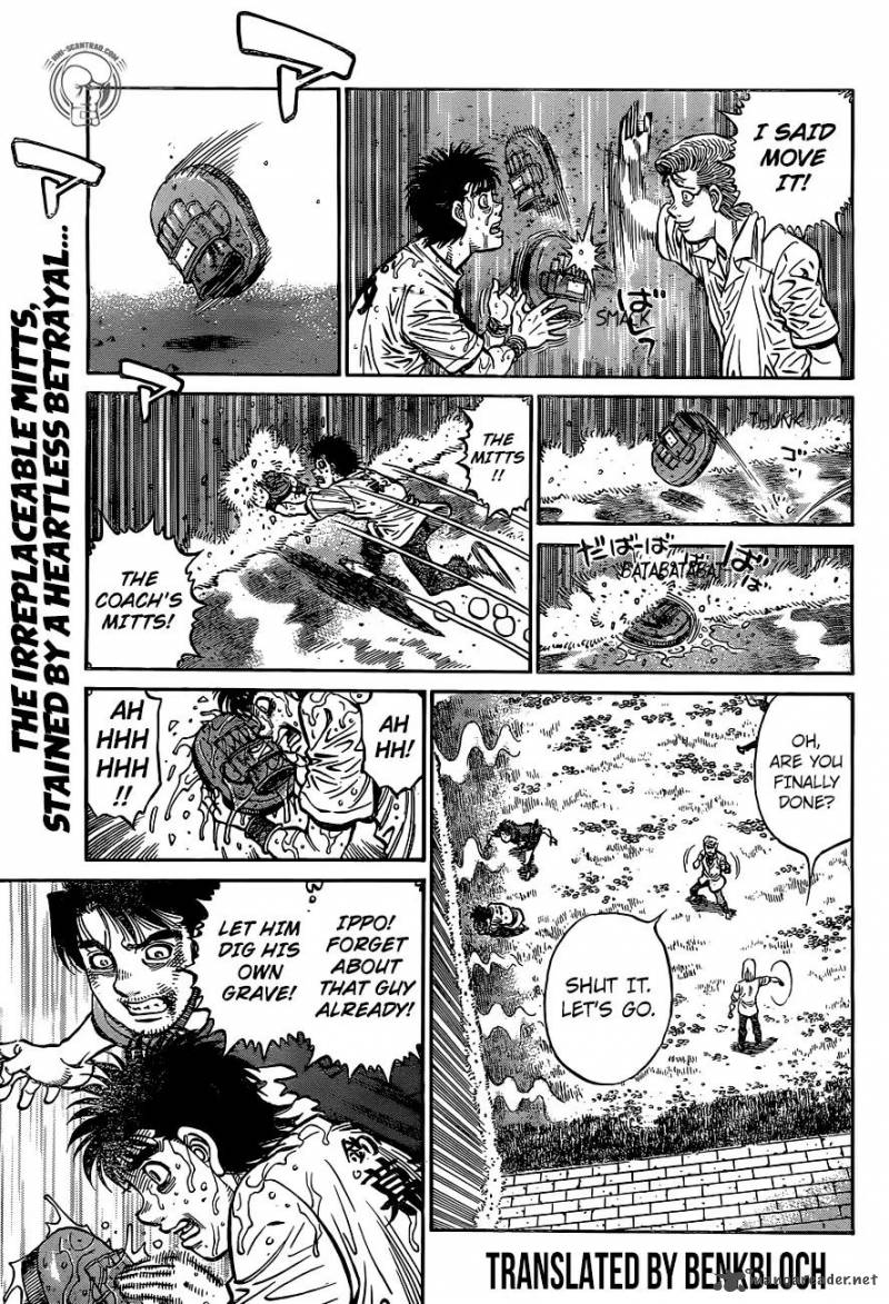 Hajime no Ippo - Chapter 1242 Page 14