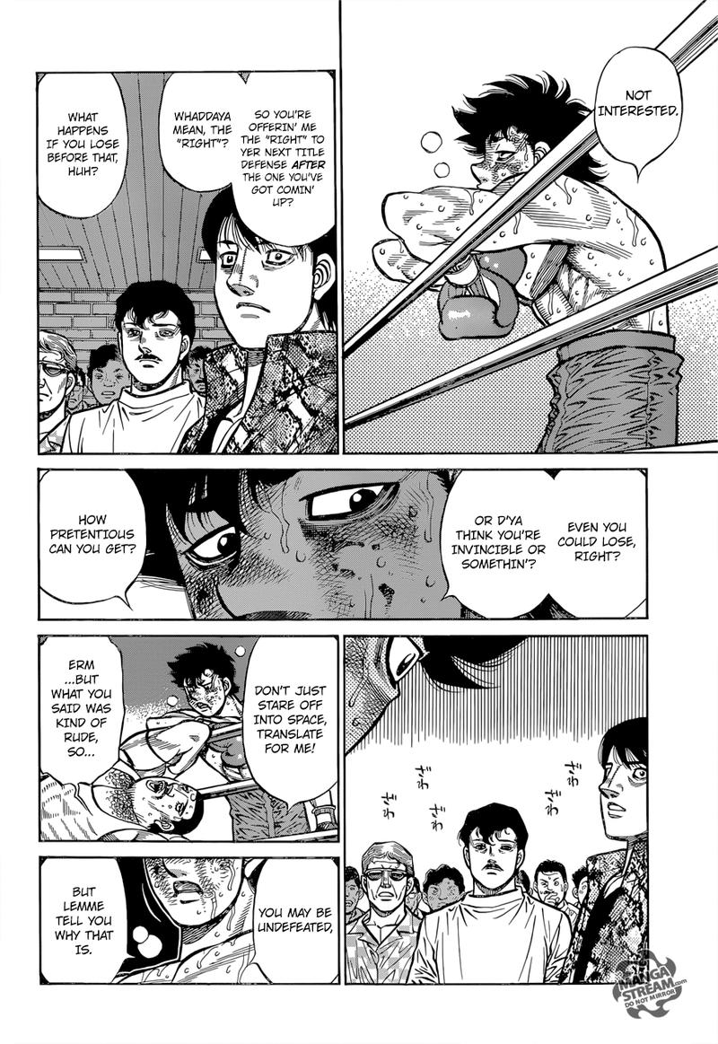 Hajime no Ippo - Chapter 1275 Page 13