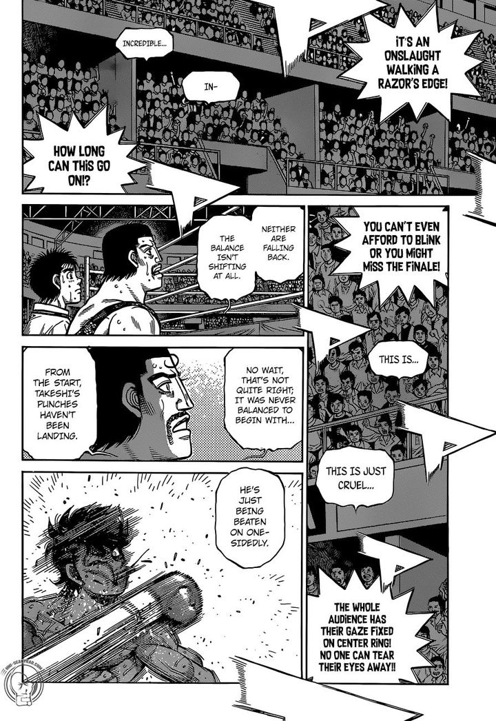 Hajime no Ippo - Chapter 1300 Page 4