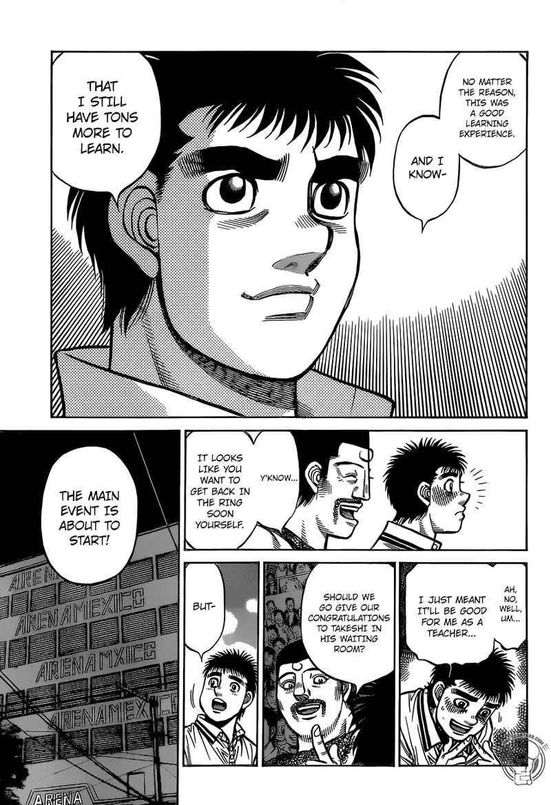 Hajime no Ippo - Chapter 1309 Page 14