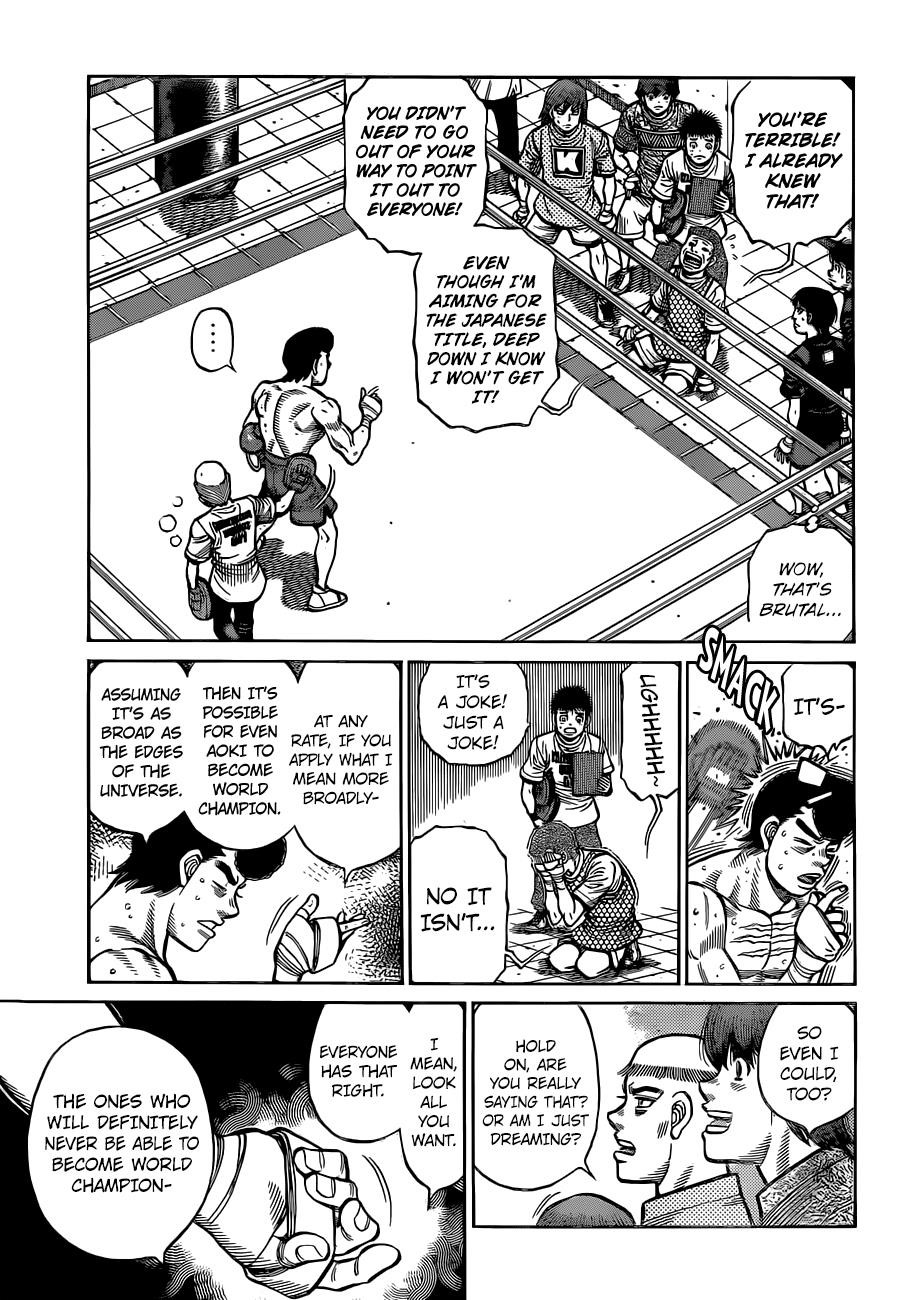 Hajime no Ippo - Chapter 1319 Page 4