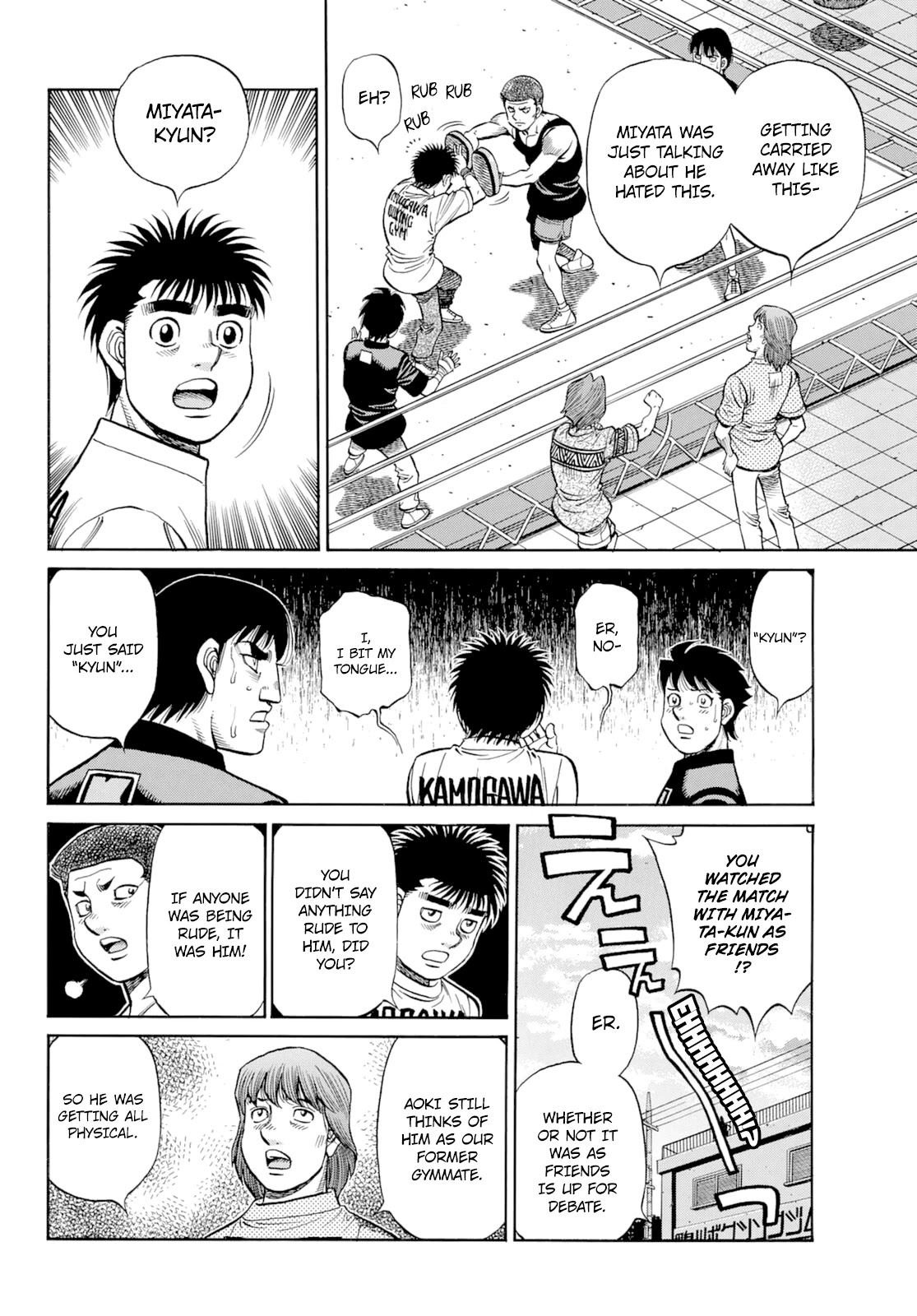 Hajime no Ippo - Chapter 1350 Page 8