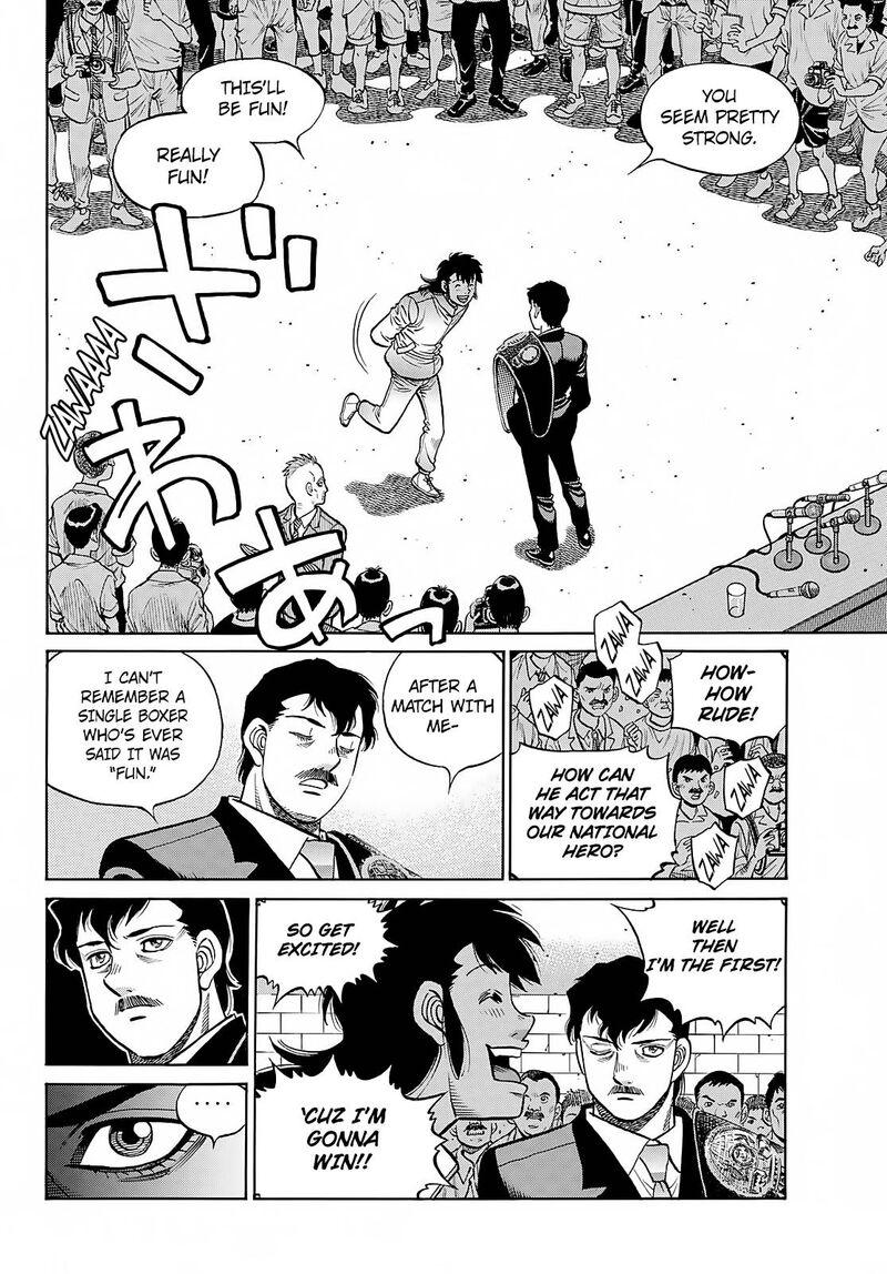 Hajime no Ippo - Chapter 1389 Page 4