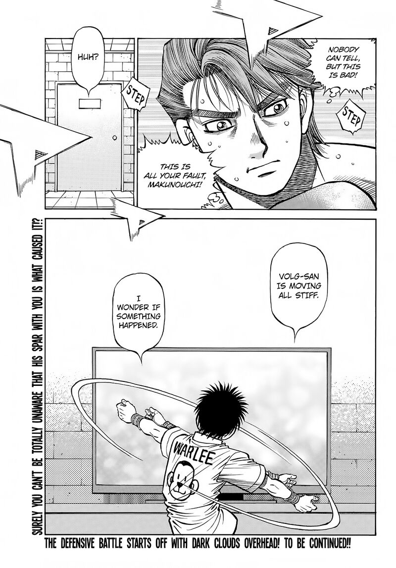 Hajime no Ippo - Chapter 1390 Page 12