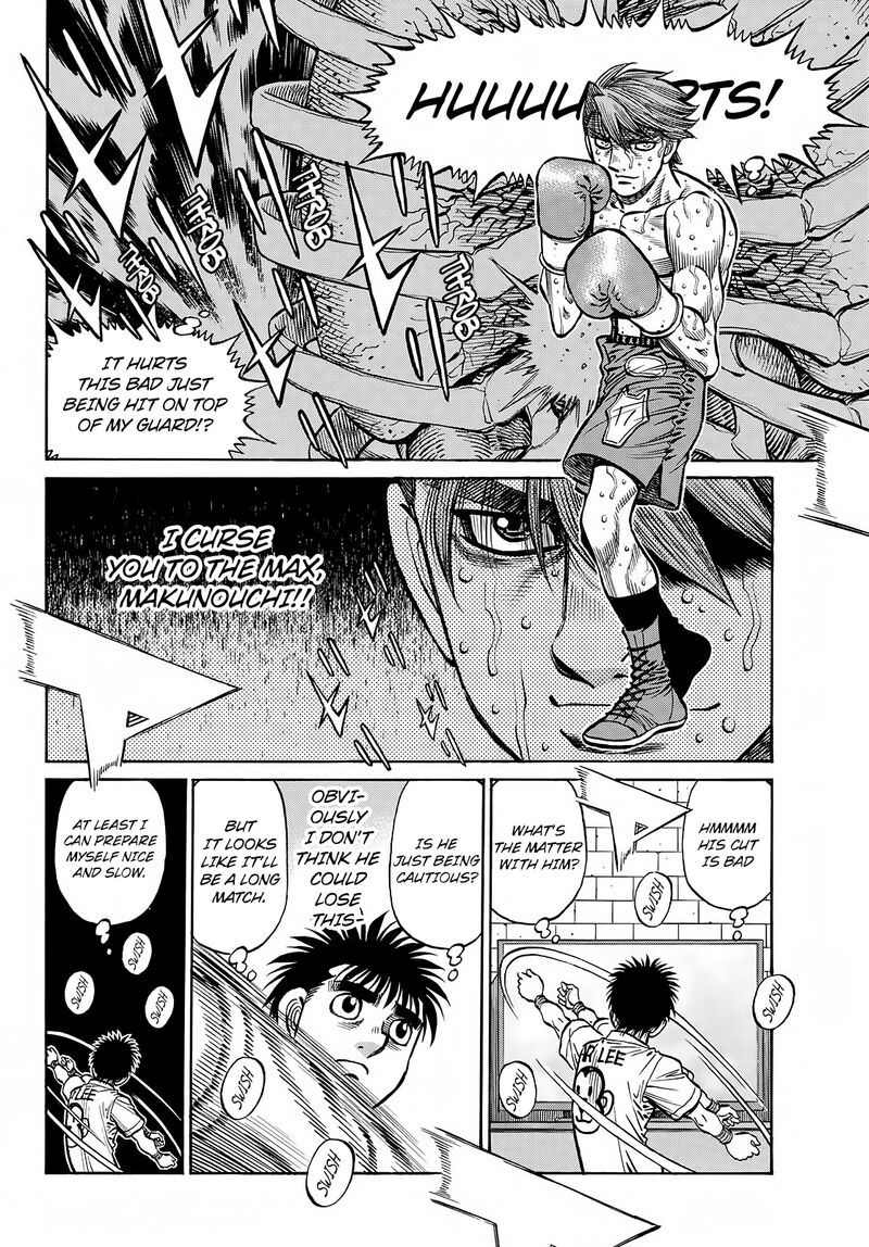 Hajime no Ippo - Chapter 1391 Page 4