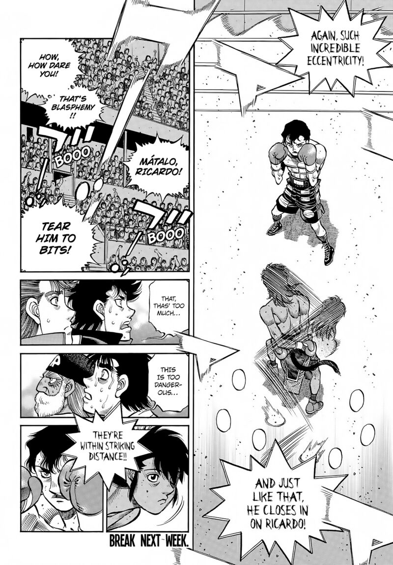 Hajime no Ippo - Chapter 1395 Page 11