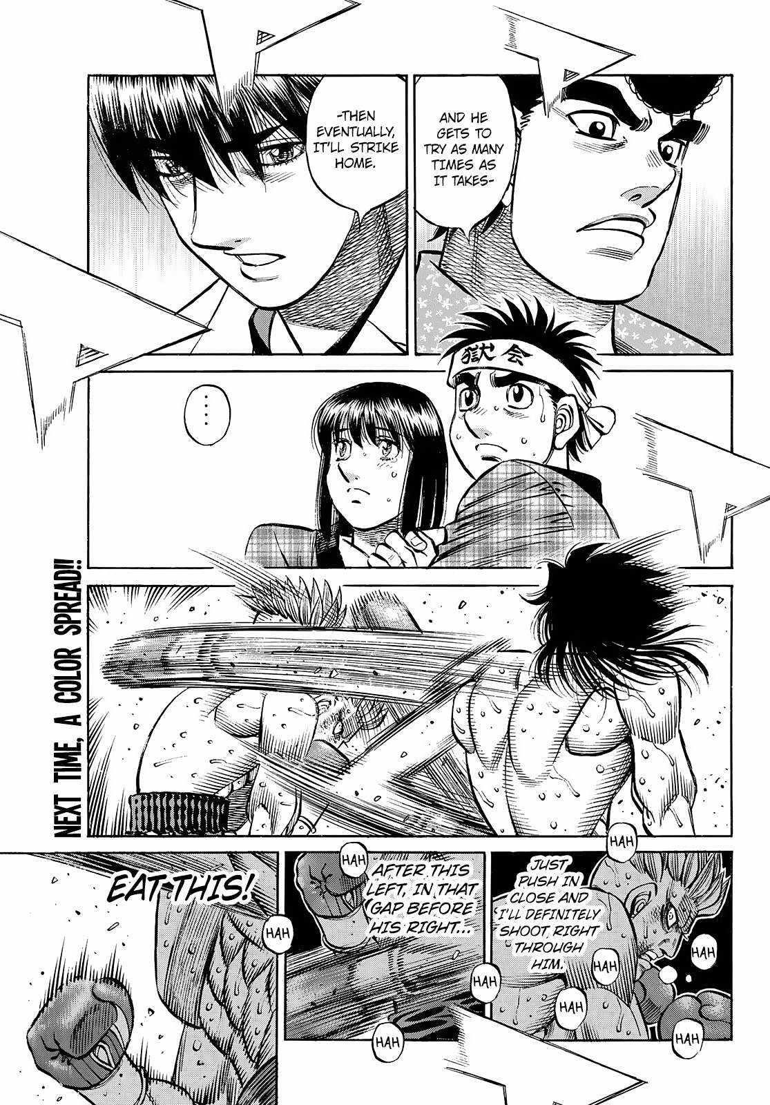 Hajime no Ippo - Chapter 1470 Page 12