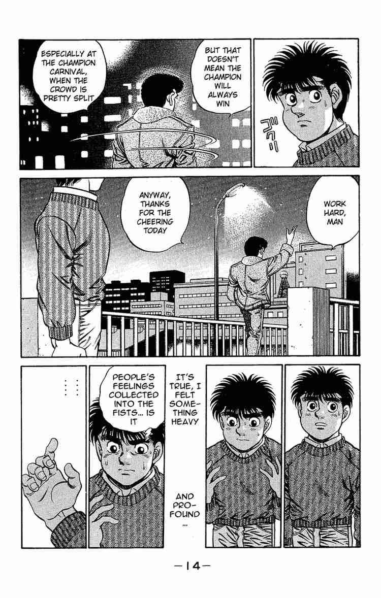 Hajime no Ippo - Chapter 179 Page 14