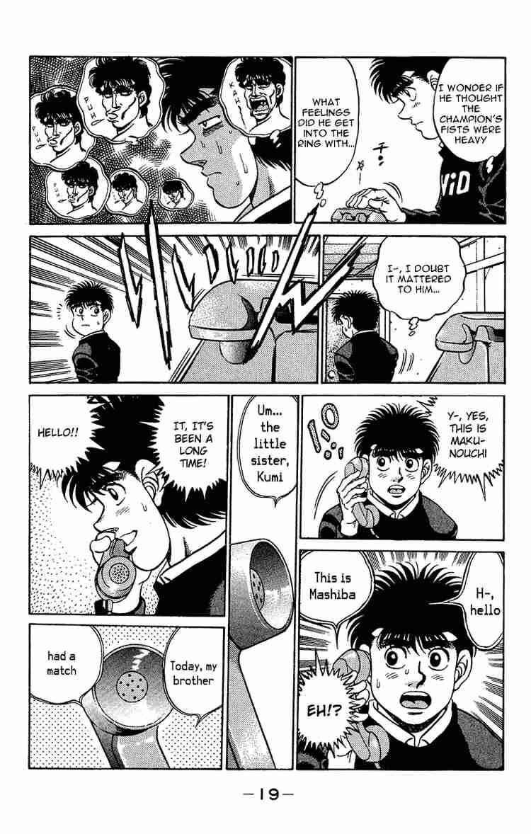 Hajime no Ippo - Chapter 179 Page 19