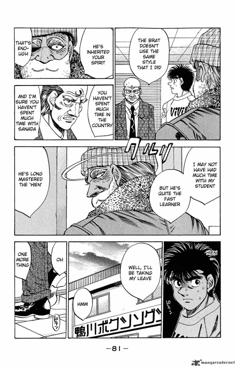 Hajime no Ippo - Chapter 291 Page 17