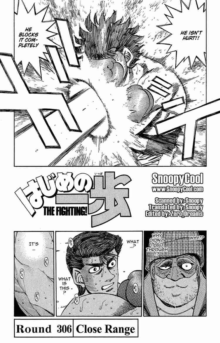 Hajime no Ippo - Chapter 306 Page 2