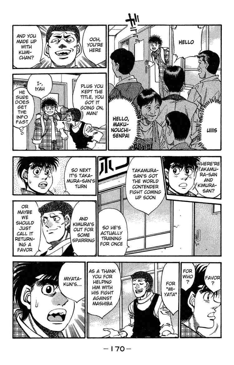 Hajime no Ippo - Chapter 315 Page 6