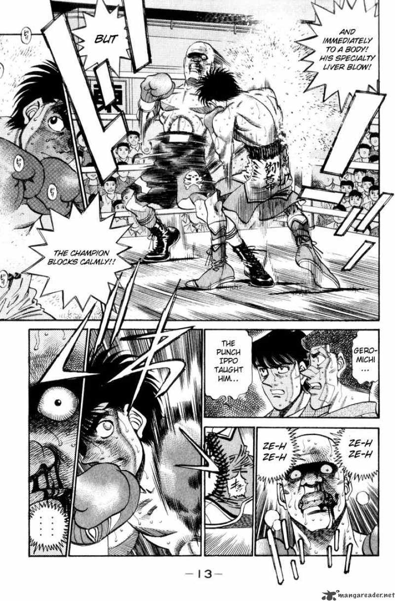 Hajime no Ippo - Chapter 353 Page 11