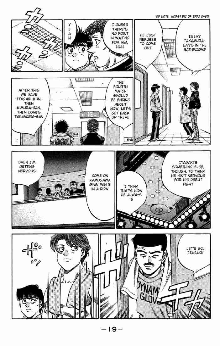 Hajime no Ippo - Chapter 362 Page 19