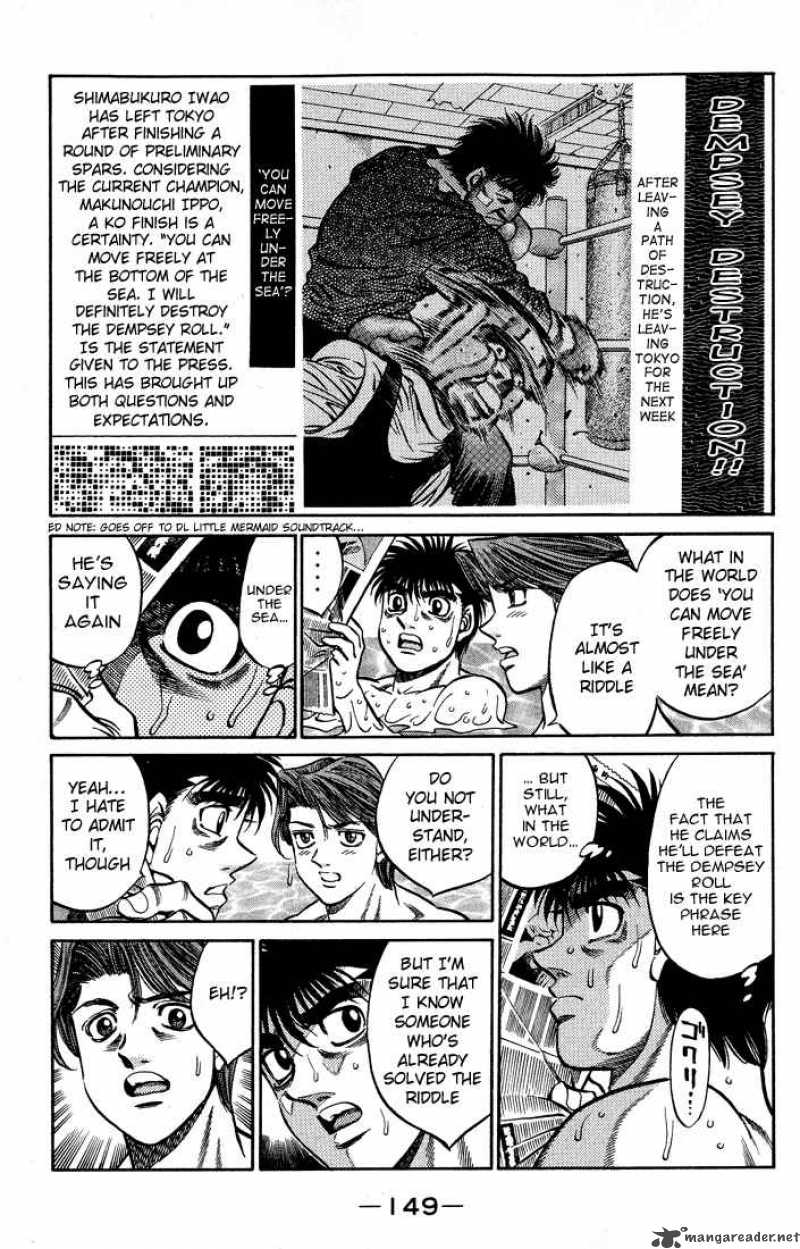 Hajime no Ippo - Chapter 423 Page 11