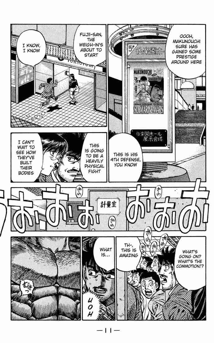 Hajime no Ippo - Chapter 425 Page 11