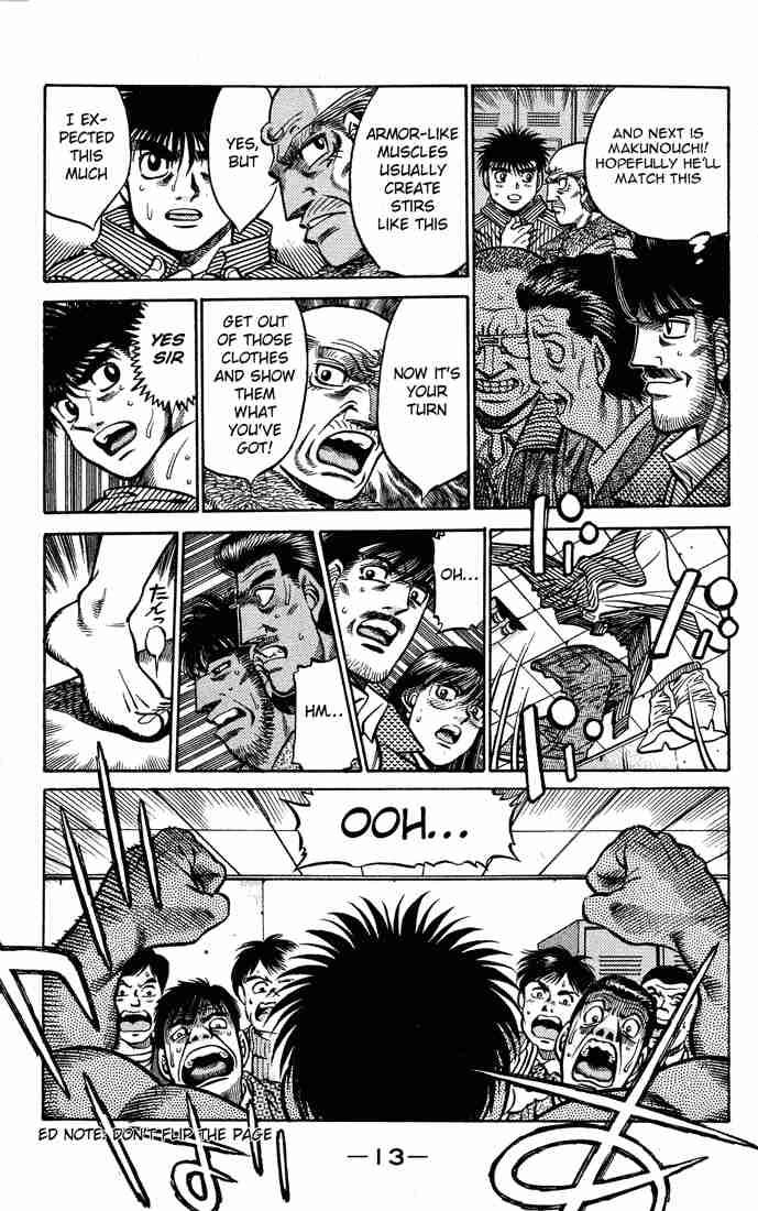 Hajime no Ippo - Chapter 425 Page 13