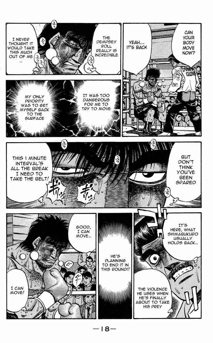 Hajime no Ippo - Chapter 434 Page 18