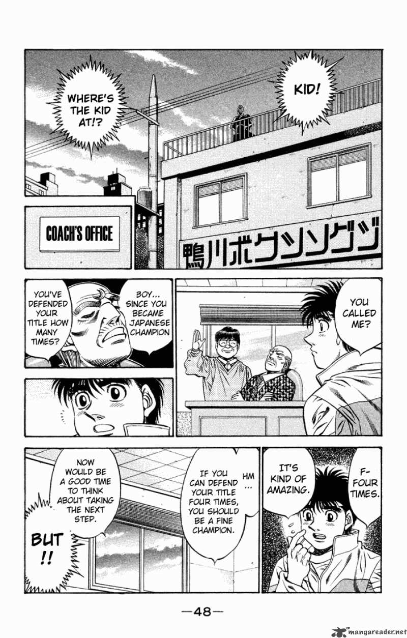 Hajime no Ippo - Chapter 465 Page 10