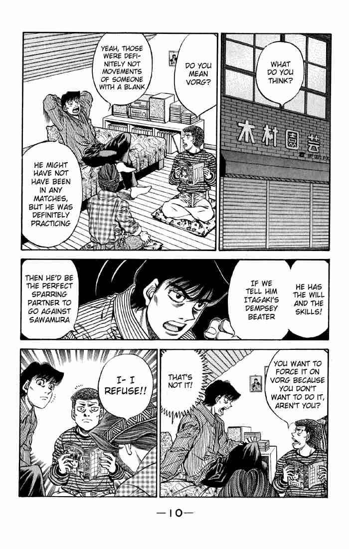 Hajime no Ippo - Chapter 473 Page 9