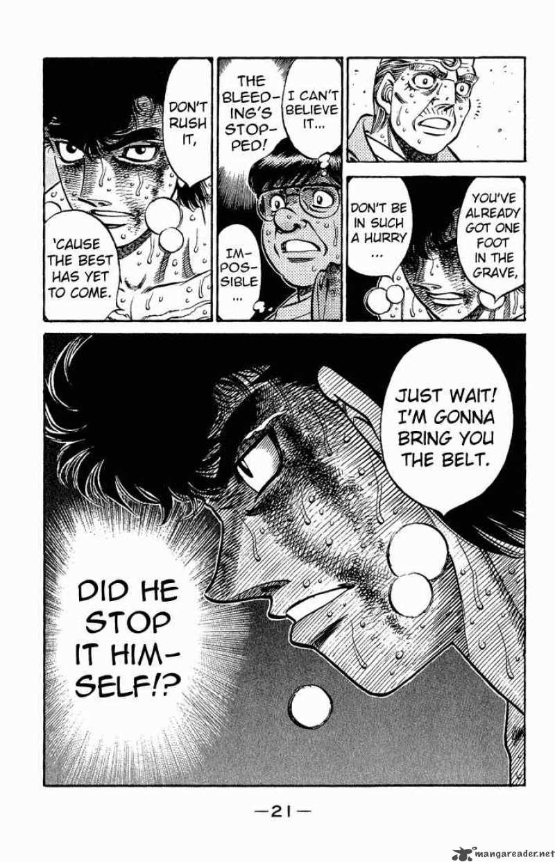 Hajime no Ippo - Chapter 552 Page 18