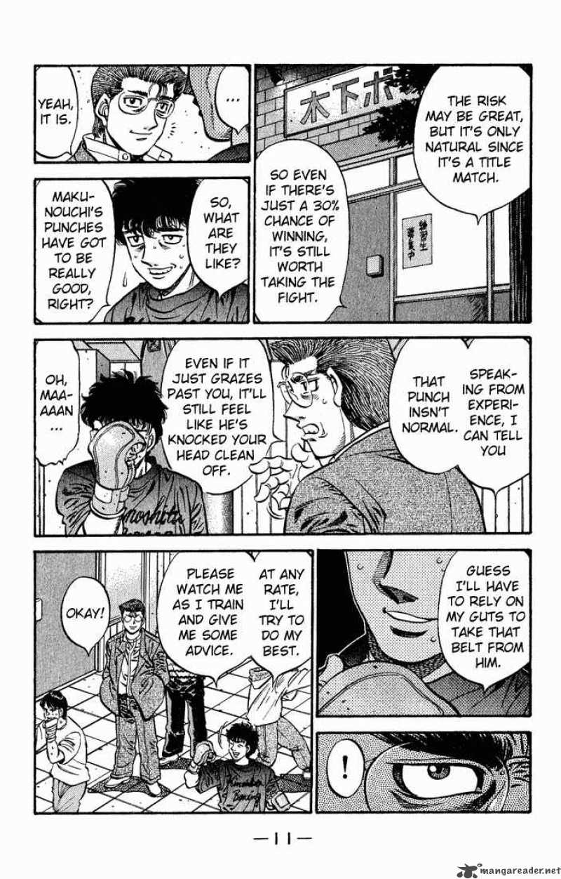 Hajime no Ippo - Chapter 573 Page 9