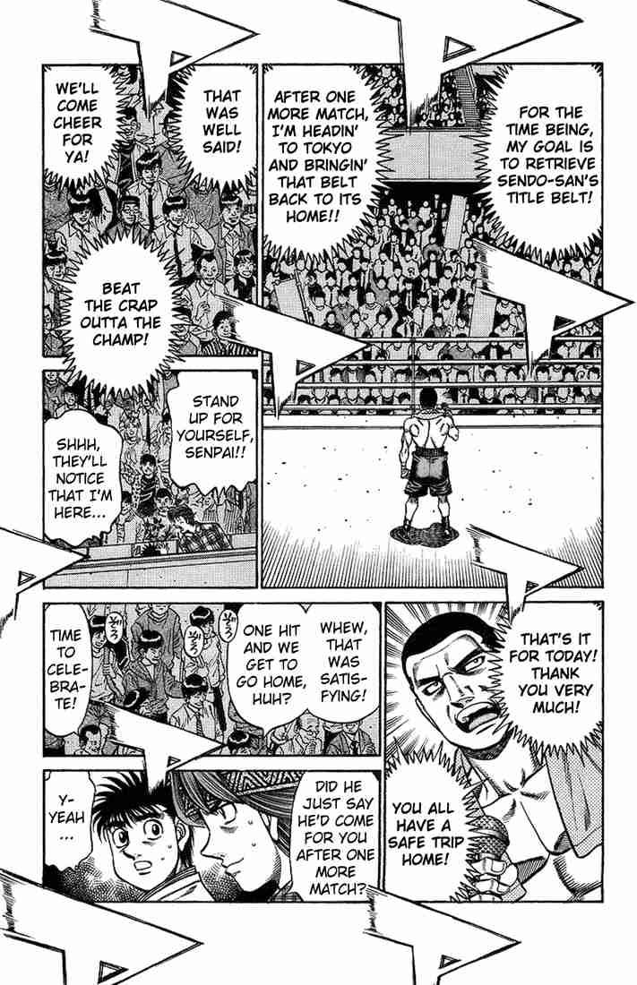 Hajime no Ippo - Chapter 705 Page 17